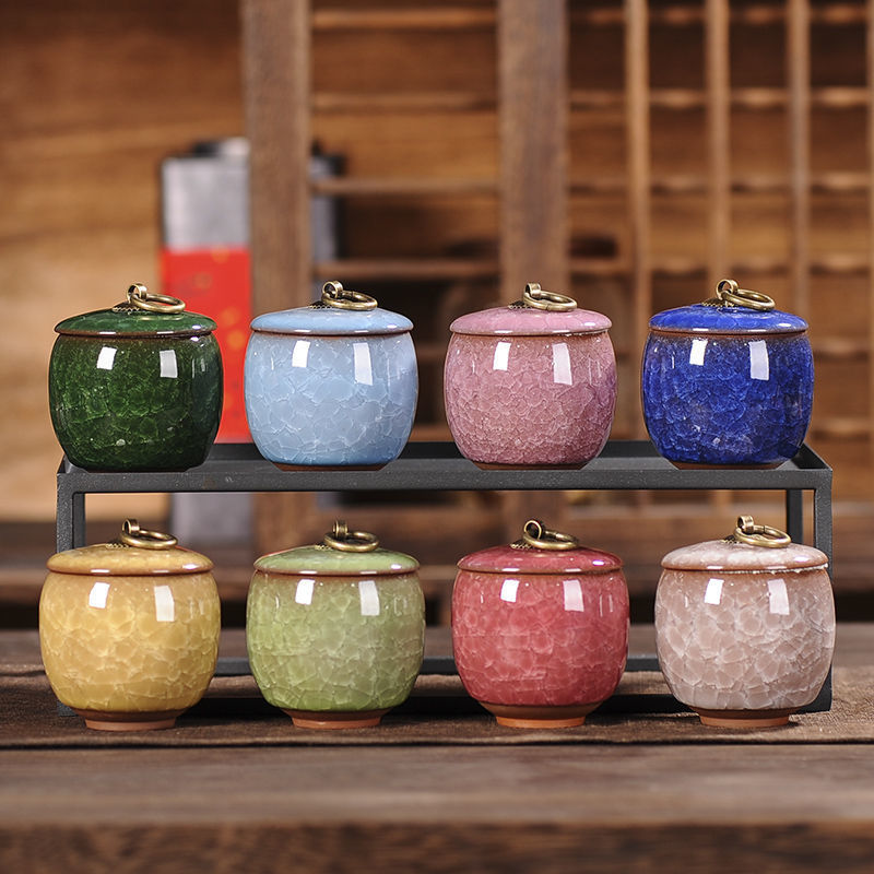 Coffee Tea Sugar Canisters - Portable Tea Coffee Sugar Jar Mini