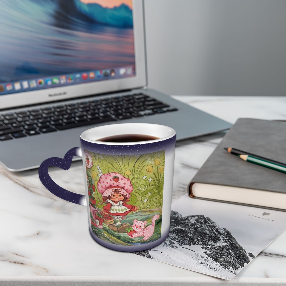 Coffee Tea Like - Like Strawberry ShortCake Mug Funny Ceramic