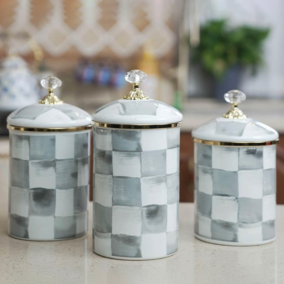 European Retro Classic Storage - đánh giá và giá Coffee Tea Sugar Canisters