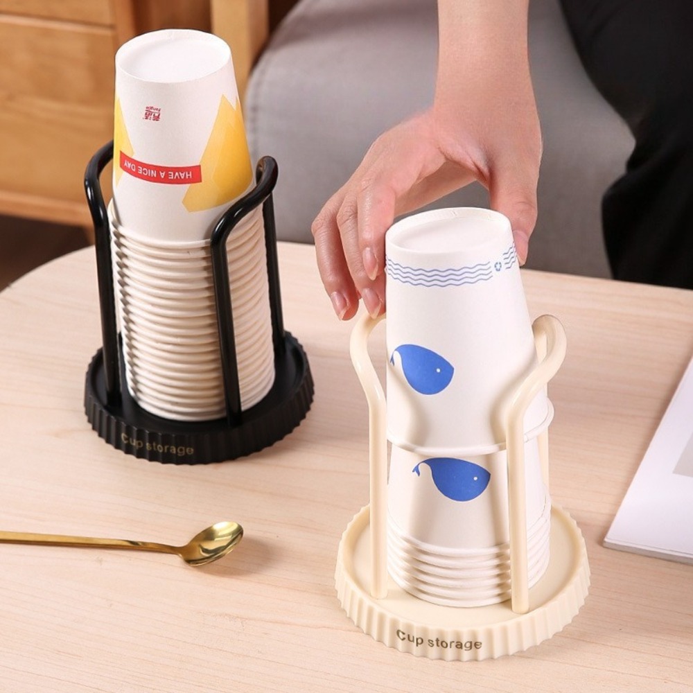 Disposable Cup Holder Desktop  - đánh giá và giá Coffee Tea Organizer