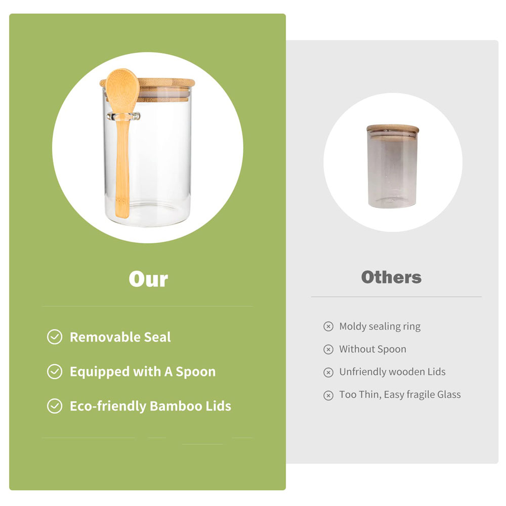 Airtight Food Storage Plastic  - đánh giá và giá Coffee Tea Sugar Canisters