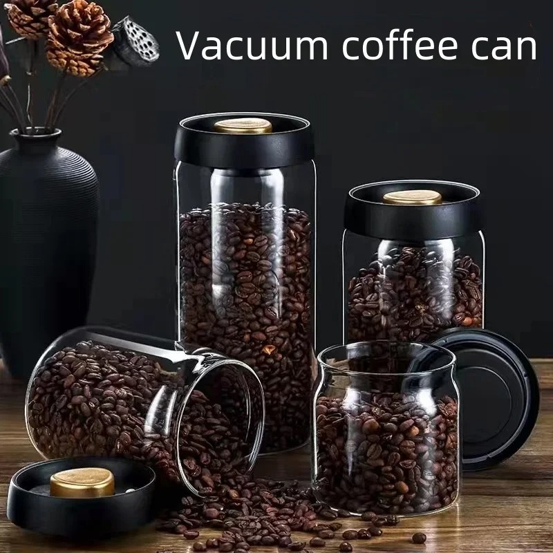 Manual Vacuum Sealed Coffee Ja - đánh giá và giá Coffee Tea Organizer