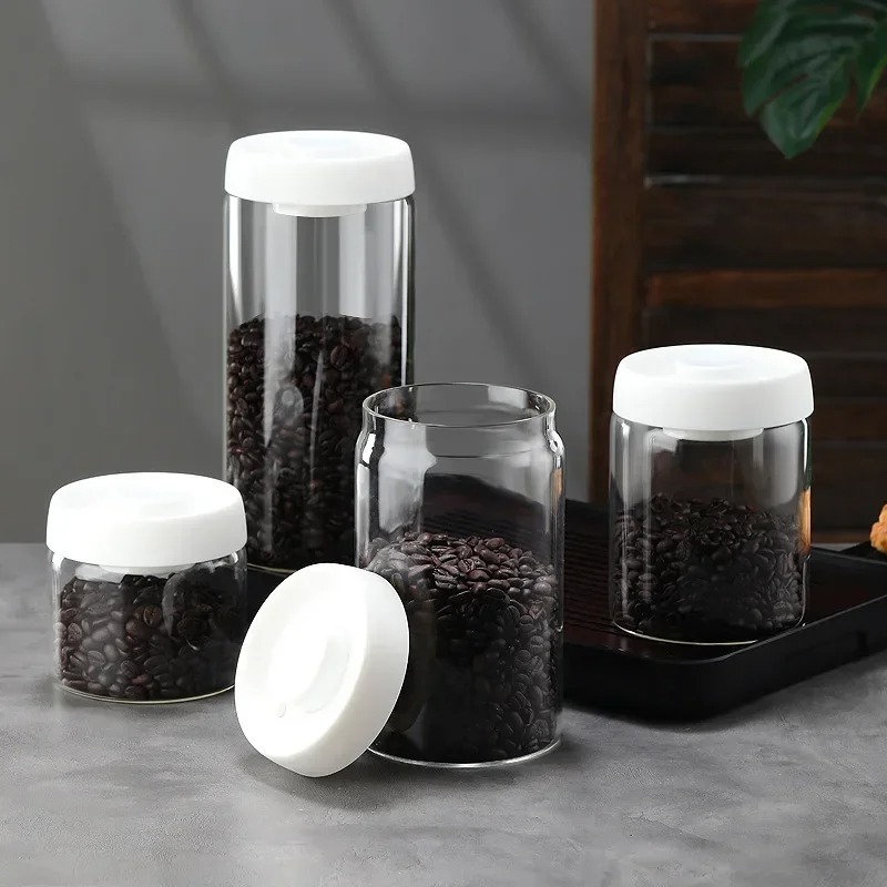 Manual Vacuum Sealed Coffee Ja - đánh giá và giá Coffee Tea Organizer