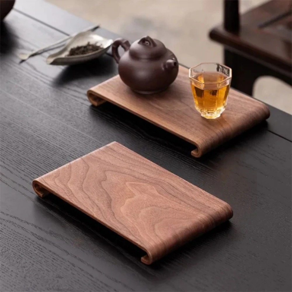 Wooden Coffee Tea Tray Rectang - đánh giá và giá Coffee Tea Station