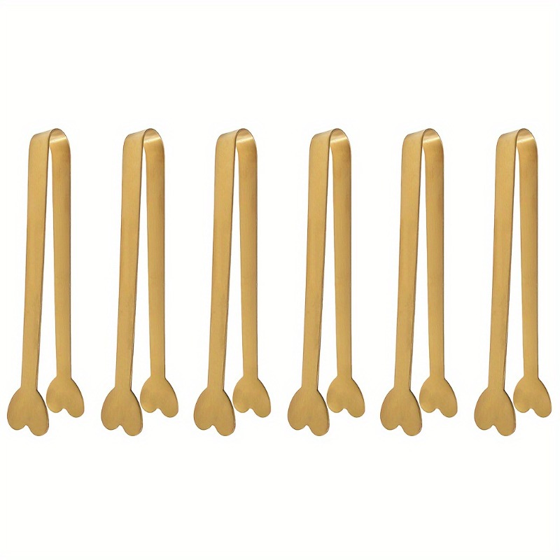 4/6PCS Stainless Steel Heart-S - đánh giá và giá Coffee Tea Sugar