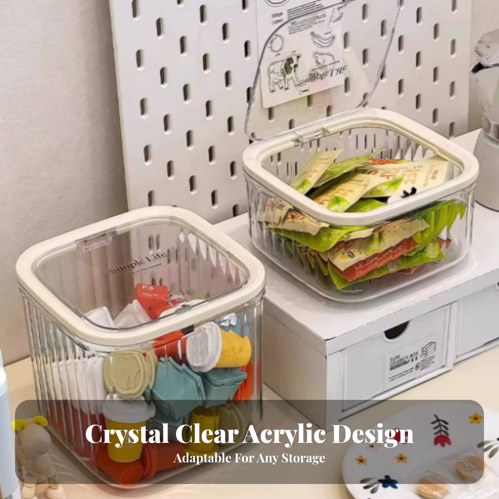 Plastic Tea Bag Storage Box La - đánh giá và giá Coffee Tea Organizer