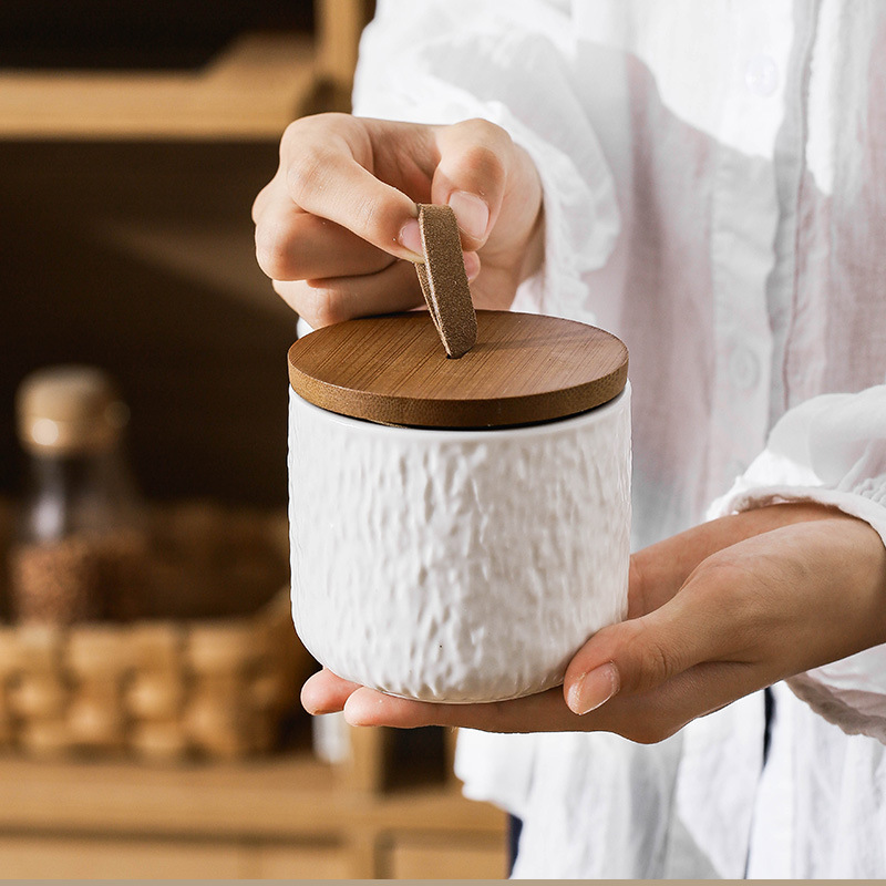 Rock Pattern Ceramic Tea Stora - đánh giá và giá Coffee Tea Sugar Canisters