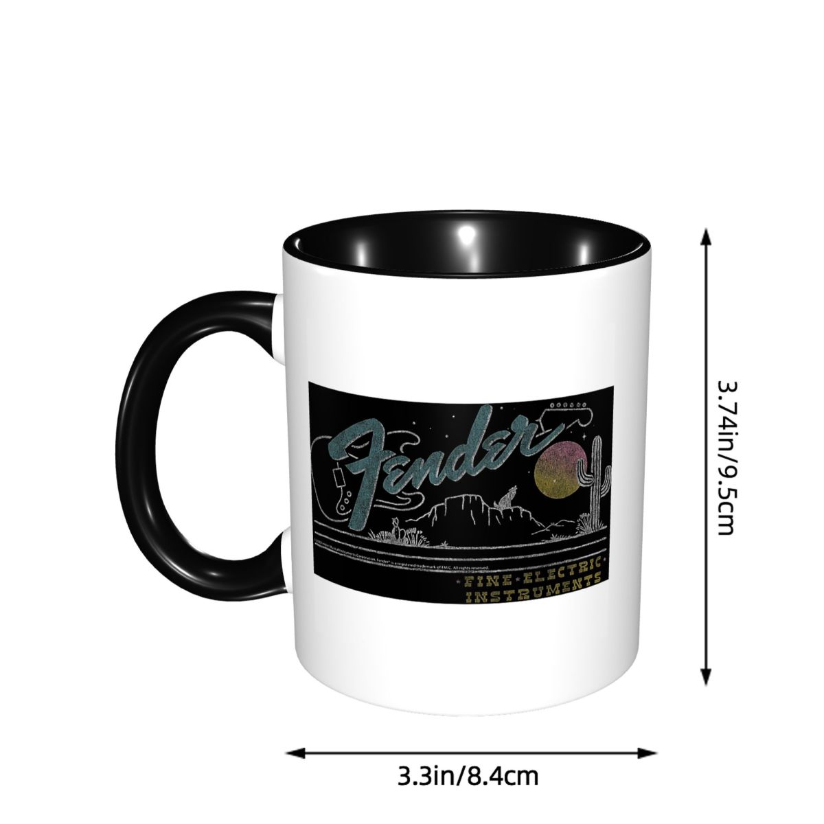 Company 90s Jazz Fender Guitar - đánh giá và giá Coffee Tea And Company