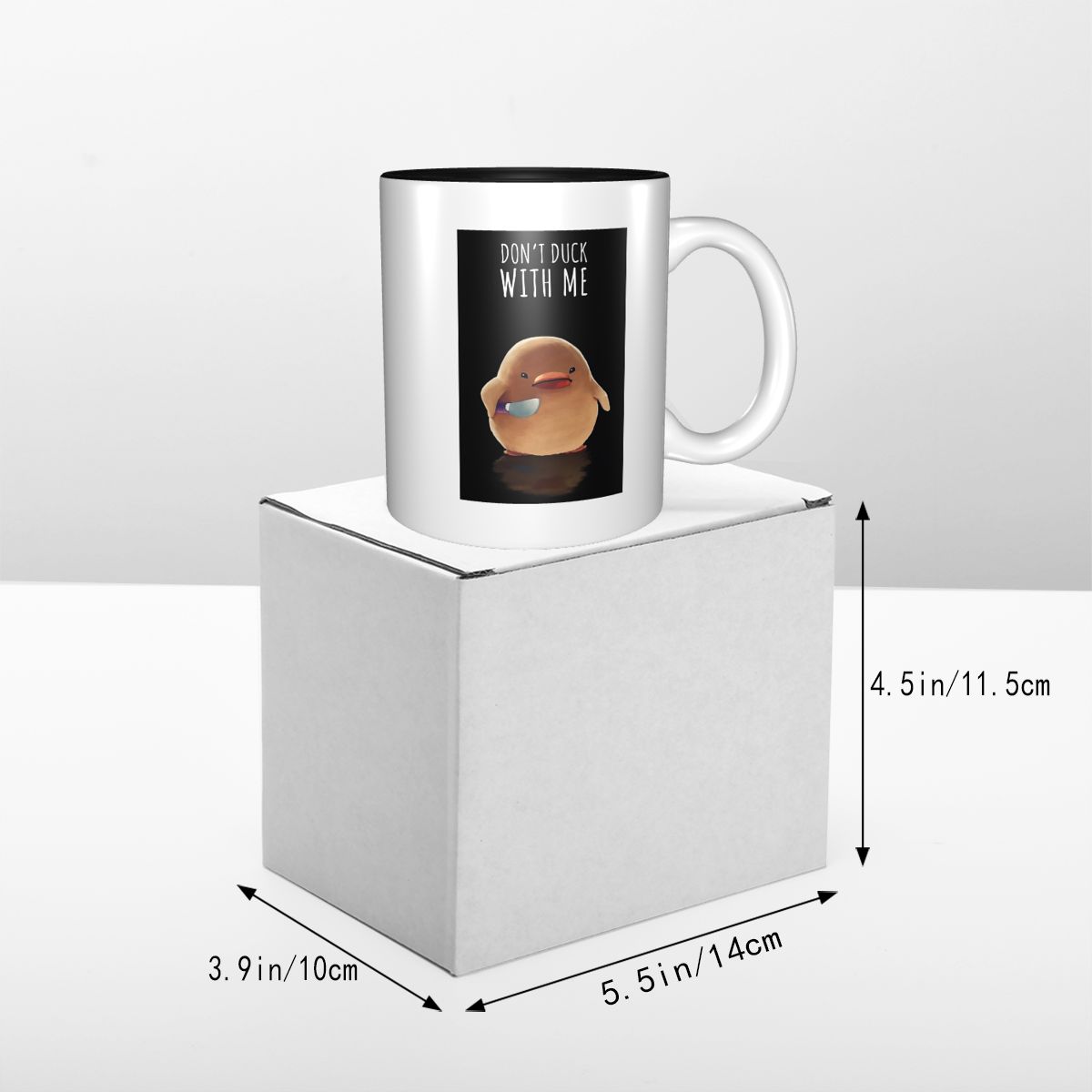 Don't Duck With Me - Meme Mug  - đánh giá và giá Coffee Tea Me