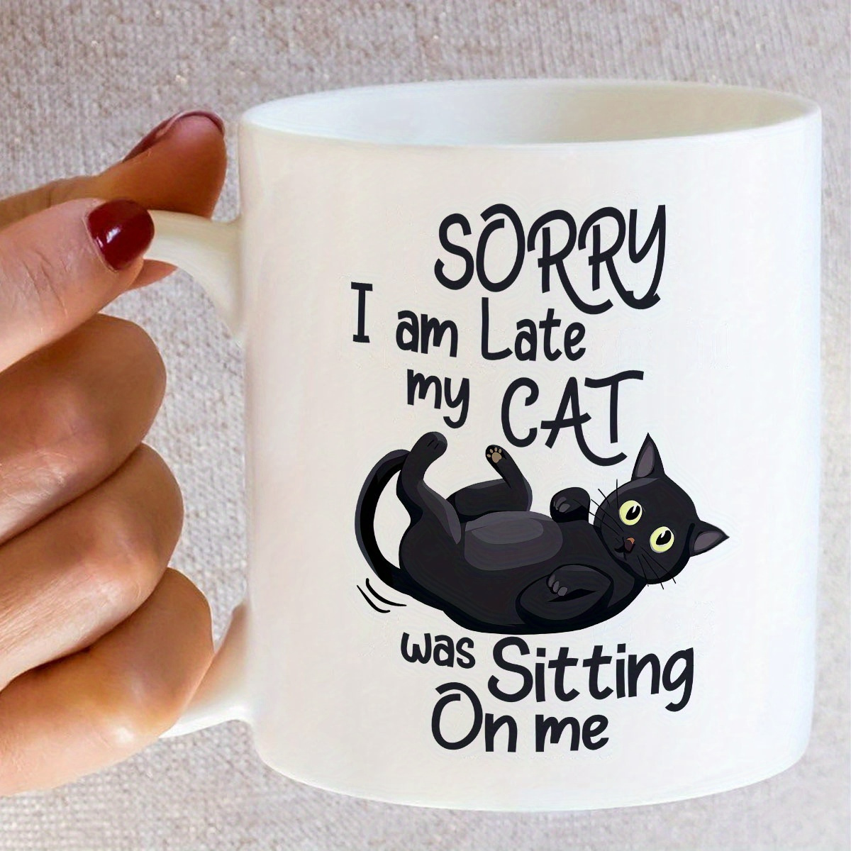 1 Funny Cat Shaped Ceramic Mug - đánh giá và giá Coffee Tea Me