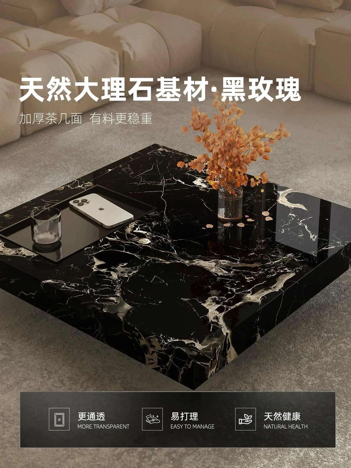 b7- light luxury marble coffee - đánh giá và giá Tea & Coffee Quận 1