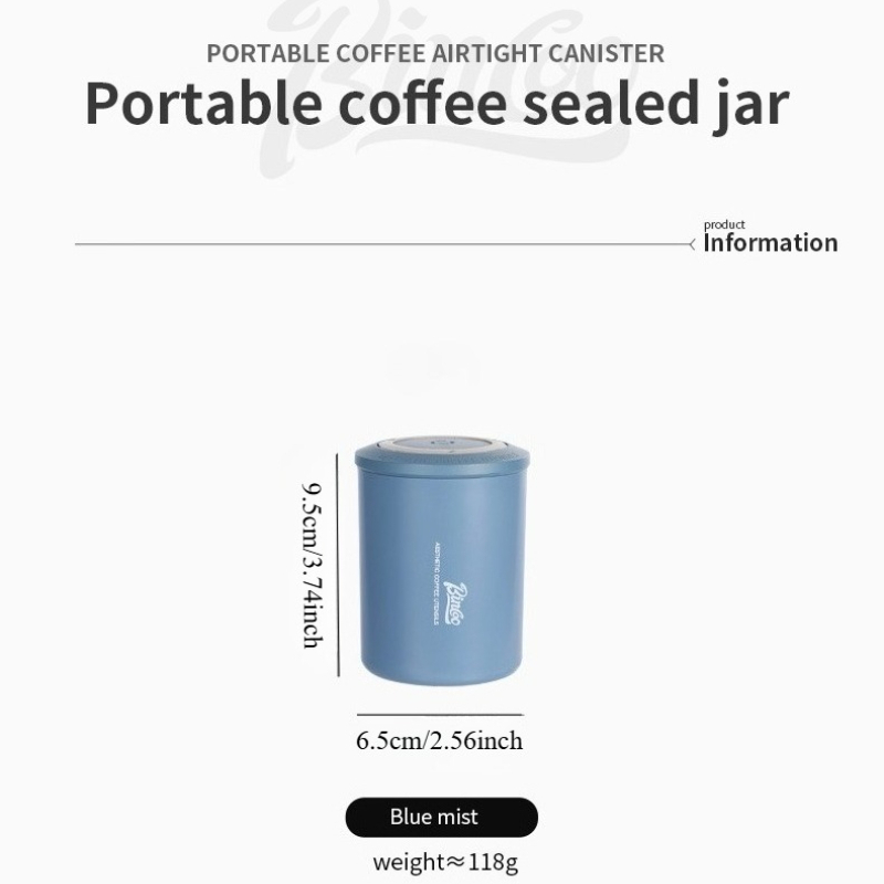 Bincoo Coffee Powder Airtight  - đánh giá và giá Coffee Tea Organizer