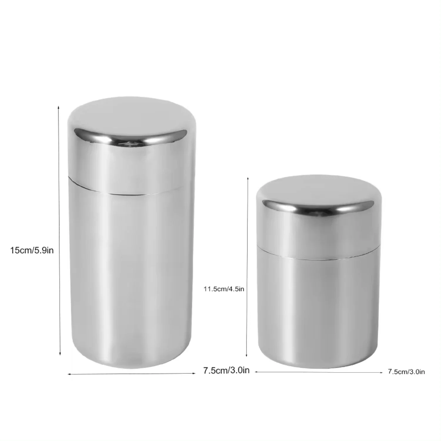 Stainless Steel Tea Leaf Tins  - đánh giá và giá Coffee Tea Sugar