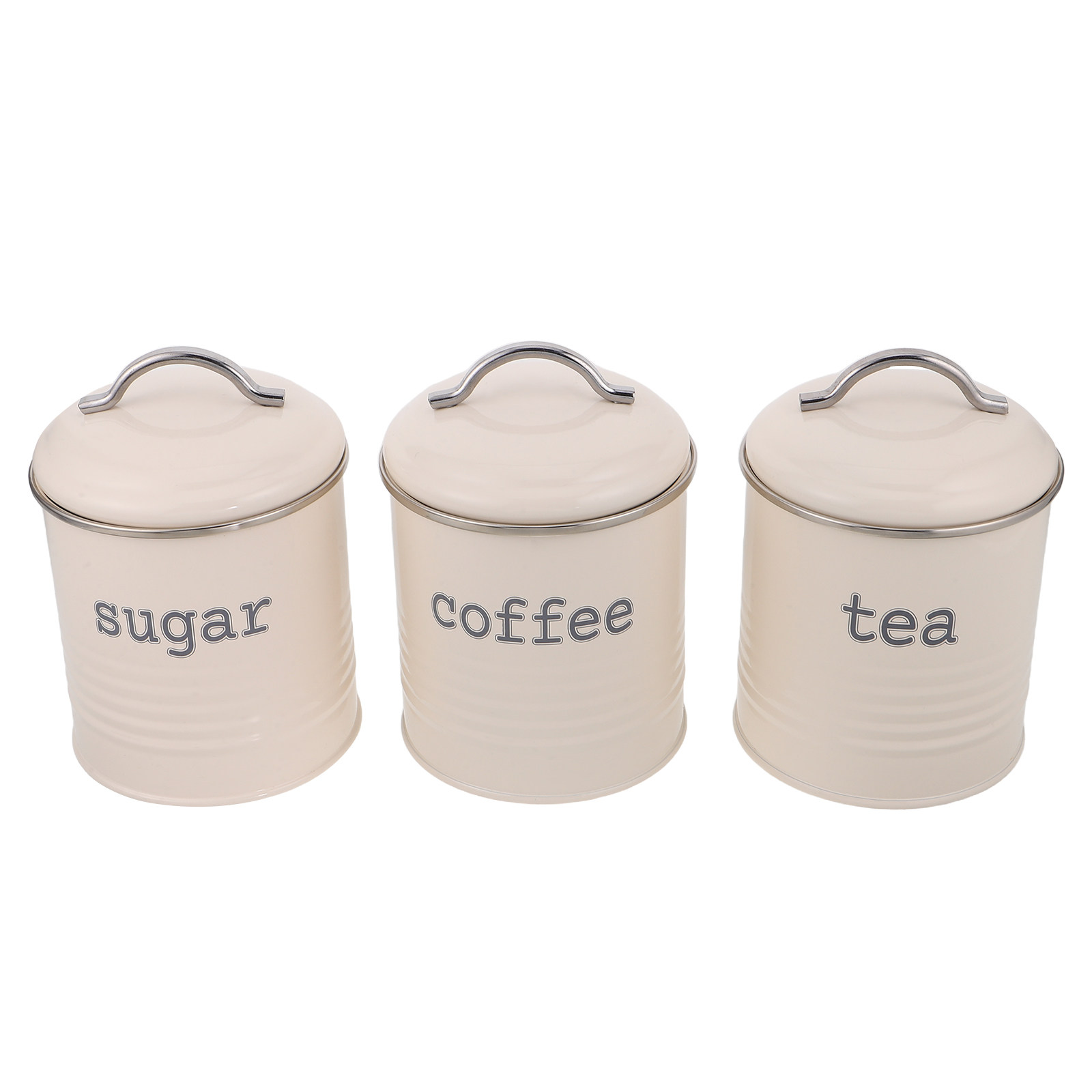 3Pcs Sealed Coffee Bean Contai - đánh giá và giá Coffee Tea Sugar