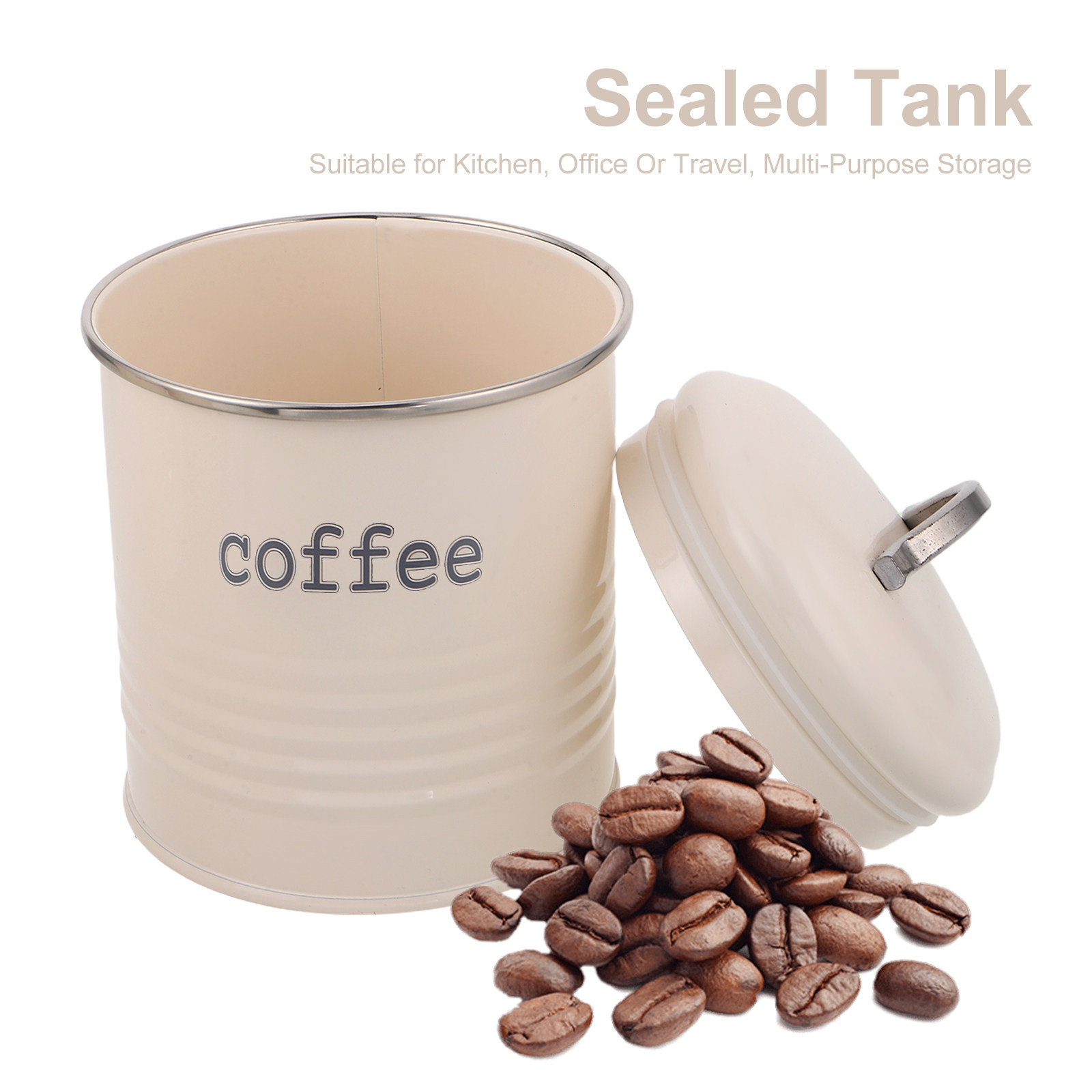 3Pcs Sealed Coffee Bean Contai - đánh giá và giá Coffee Tea Sugar