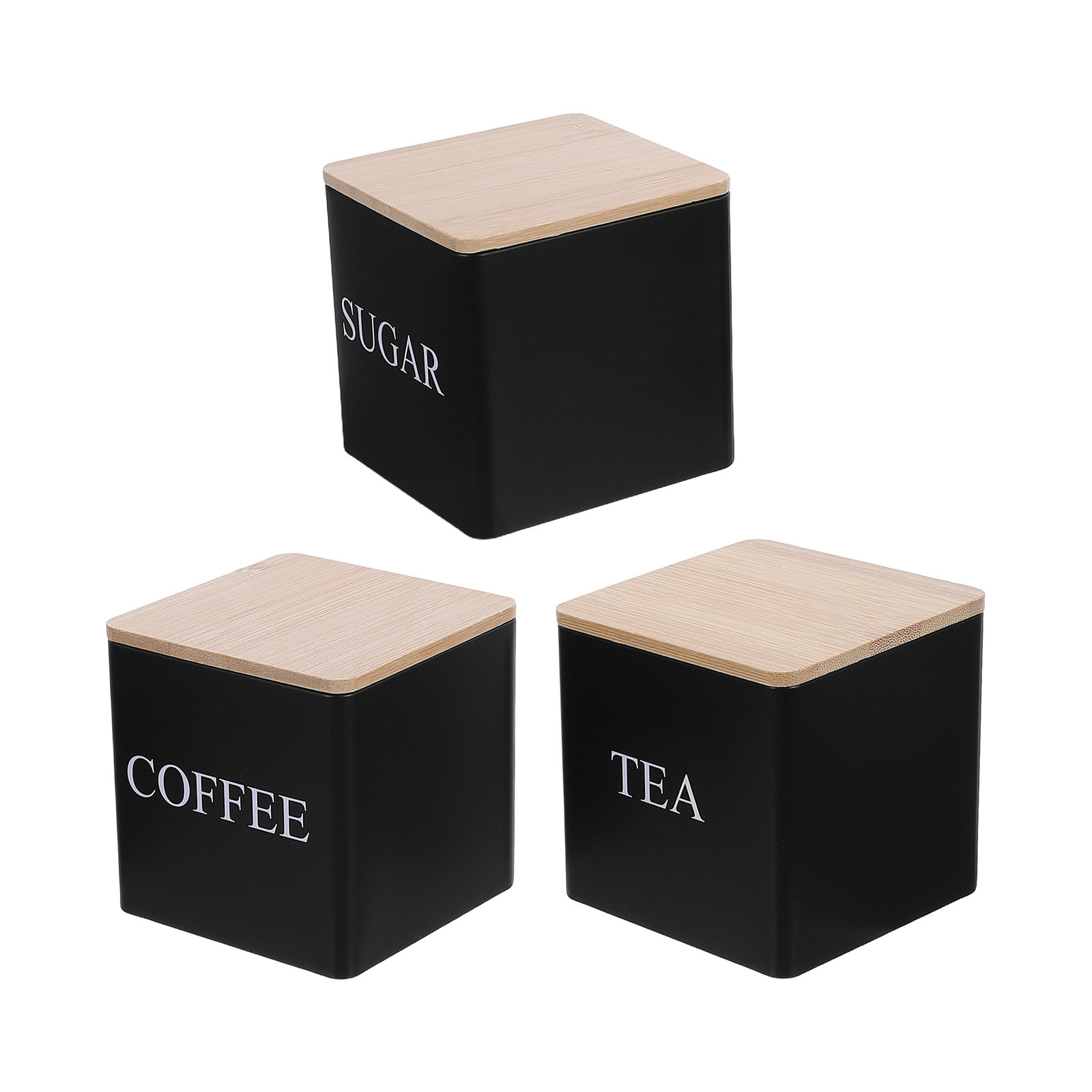 3Pcs Metal Tea Coffee Sugar Ca - đánh giá và giá Coffee Tea Sugar